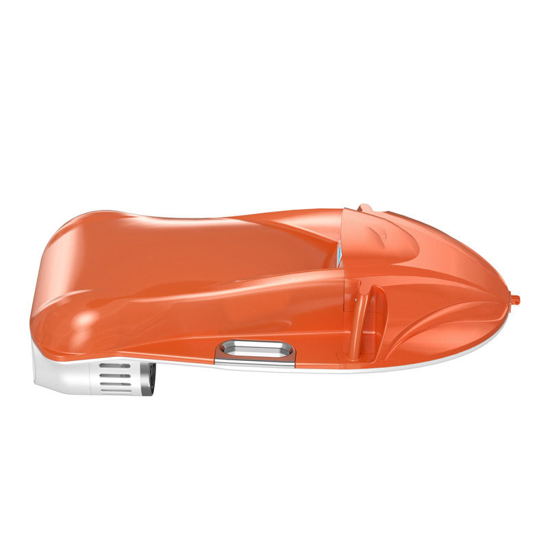 Coral Electric Foil Travel Bag