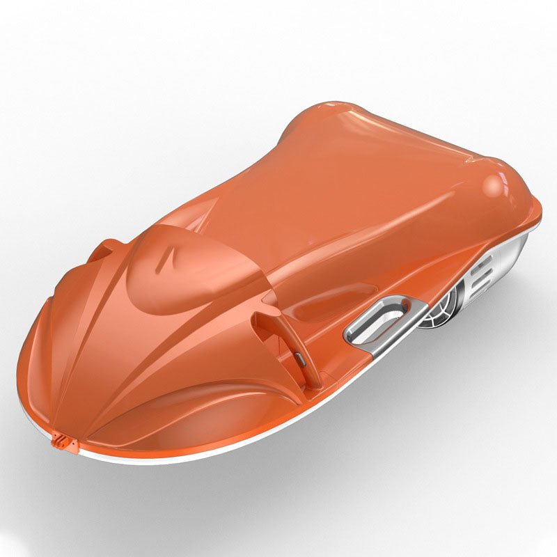 Coral Electric Foil Travel Bag